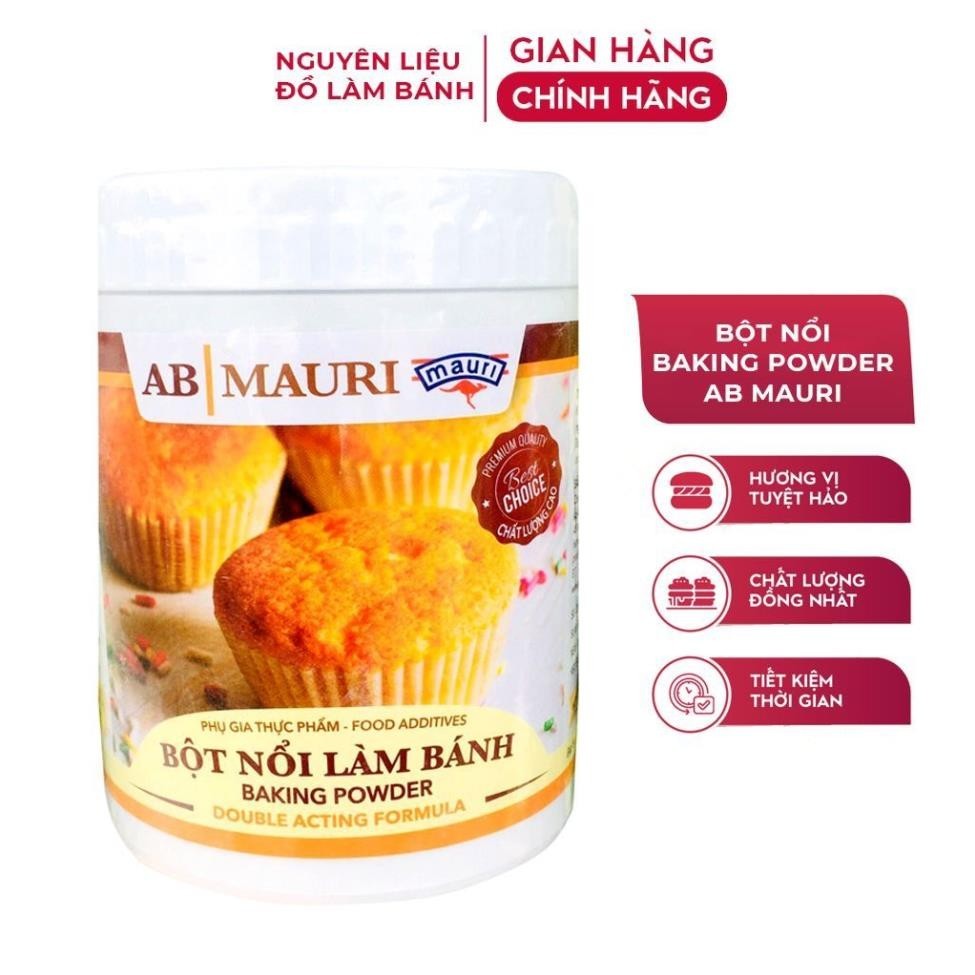 Bột nổi / Bột nở / Baking Powder làm bánh Mauri 1kg - Đồ Làm Bánh