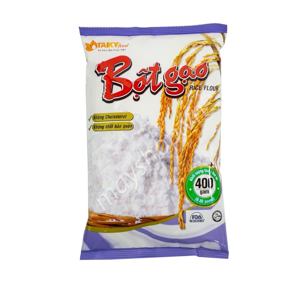 Bột gạo tẻ lọc Tài Ký (400g) - Đồ Làm Bánh