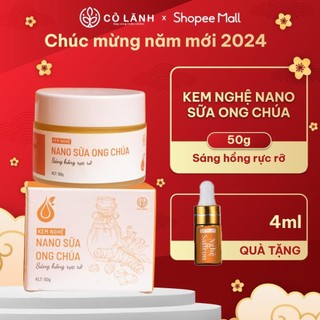 Kem nghệ sữa ong chúa Cỏ Lành dưỡng trắng, mờ thâm nám 50G .