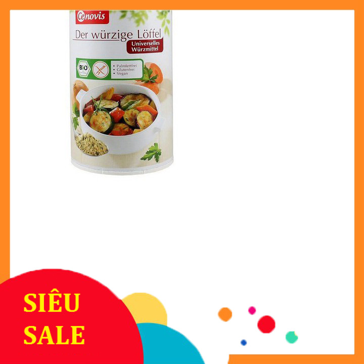 (Sỉ rẻ) HẠT NÊM RAU CỦ HỮU CƠ CENOVIS 270G [Chiết]