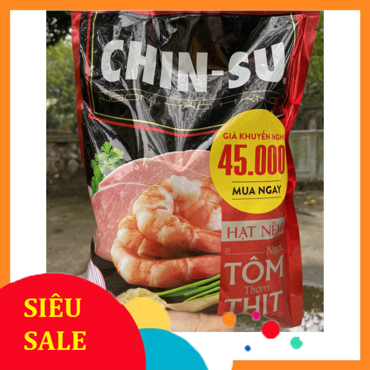 (Sỉ rẻ) HẠT NÊM CHINSU NGỌT TÔM THƠM THỊT 900g [Chiết]