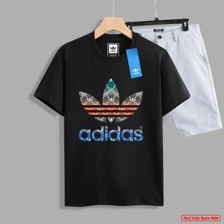 Áo Thun Adidas Thể Thao Nam Nữ Tay Ngắn Cổ Tròn, Vải Cotton Mịn Mát, Giá Rẻ - Chất Lượng In Cao Cấp Có Big Size Mẫu 273