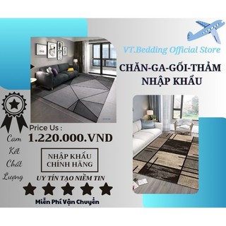 Thảm Trải Sàn Bali Hoạ Tiết 5D Phong Cách Hiện Đại