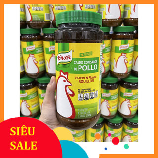 Hạt nêm Knorr CAO CẤP Bột nêm Knorr Gà 1.14g cho bữa ăn thơm ngon chất lượng, hàng chuẩn Nội địa Mỹ