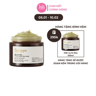 Mặt nạ bí đao Cocoon giảm dầu, mụn 100ml