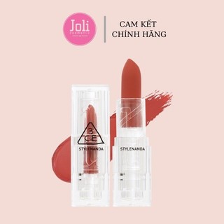 Son thỏi 3ce vỏ trong suốt 3ce soft matte lipstick 3.5g