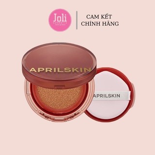 Phấn nước che phủ hoàn hảo, ẩm mịn april skin hero cushion 12g