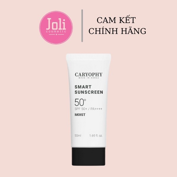 Kem Chống Nắng Caryophy Dưỡng Ẩm, Ngừa Mụn Smart Moist Sunscreen 50ml