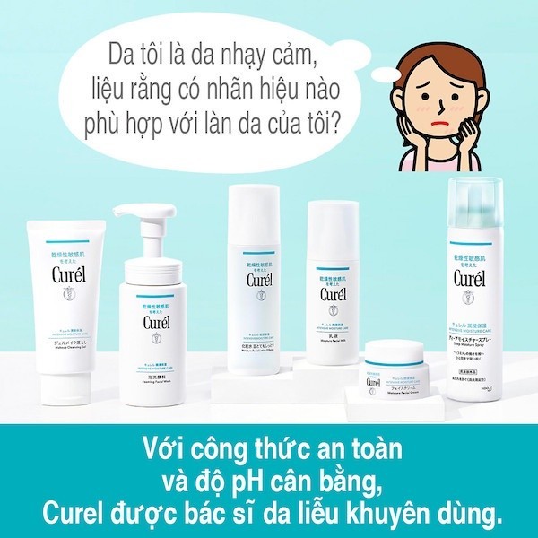 Tinh Chất Chống Nắng Curél UV Protection Essence SPF30 PA++ 50g