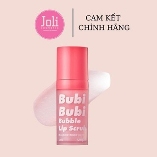 Tẩy tế bào chết môi sủi bọt bubi bubi bubble lip scrub