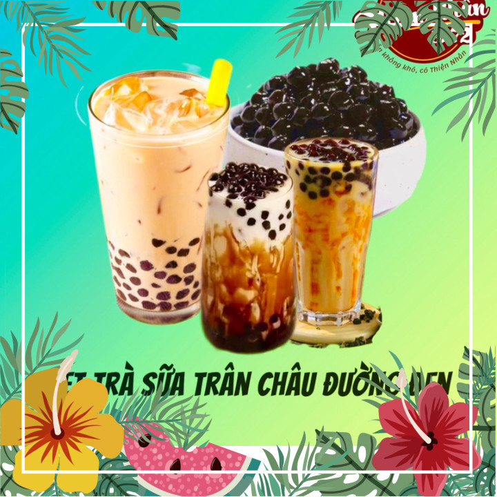 (Sỉ) Trà Sữa Trân Châu Đường Đen ( Đài Loan) Gói 500gr