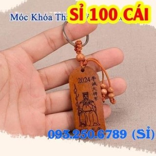 Móc khóa thái tuế gỗ 2025 giải phạm thái tuế năm ất tỵ, thẻ bài thái tuế bằng gỗ
