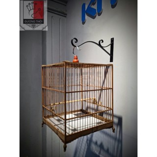 Móc treo giỏ hoa, chậu hoa,lồng chim gắn tường bằng sắt mỹ thuật PC02 +Kèm vít nở đầy đủ [sắt đặc sơn tĩnh điện dày 5mm]