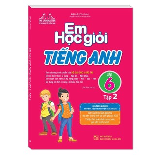 Sách - Combo Em học giỏi tiếng Anh lớp 6 ( trọn bộ 2 tập ) - MT