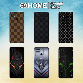 Ốp lưng Xiaomi Redmi 9C / Redmi 10C silicon dẻo mềm viền đen in hình thương hiệu, thời trang