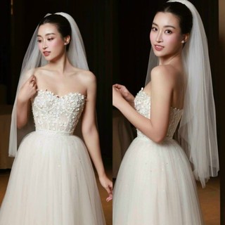 ĐẦM CÚP LƯỚI CÔNG CHÚA ĐÍNH REN THÊU LÁ( được kiểm tra hàng)