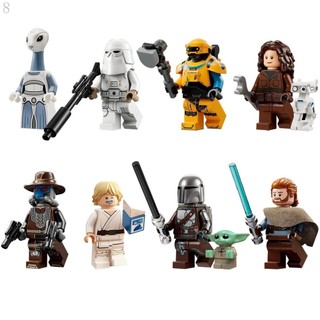 Đồ Chơi Lắp Ráp Lego Nhân Vật Mandalorian Camino Imperial Snow Soldier Luke Minifigure Tương Thích Với Lego Star Wars