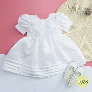 Đầm công chúa màu trắng oli river T028-1