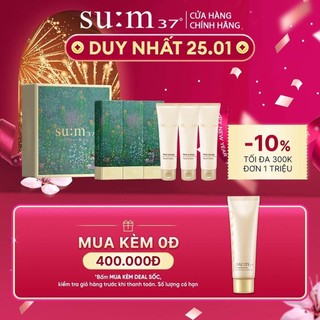 Bộ dưỡng ẩm và làm dịu da tay Su:m37 Time Energy Hand Cream Special Set