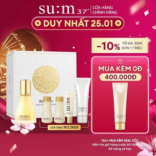 [Tặng Set Quà 900k] Nước thần cải thiện 5 vấn đề da sau 7 ngày Su:m37 Secret Essence 45ml