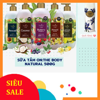 Sữa tắm on: the body natural 500ml việt quốc - burberry - coconut - vani