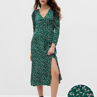 GAP - Đầm Nữ - Ls Satin Puff - 484475-02