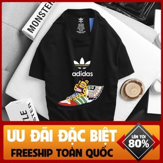 Big Size - Áo Phông Adidas Chính Hãng From Châu Âu Nam Nữ Tay Ngắn Cổ Tròn, Cotton Mịn Mát, Giá Rẻ - Chất Lượng Số 62