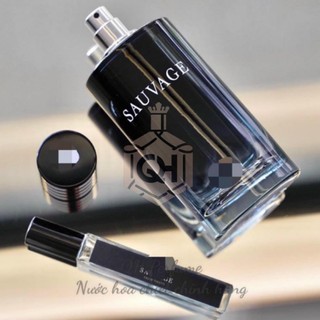 Nước hoa nam 𝐒𝐚𝐮.𝐯𝐚𝐠𝐞 EDP chiết 10ml thơm lâu nam tính Lịch Lãm và Sang Trọng