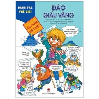 Sách - đảo giấu vàng - danh tác thế giới