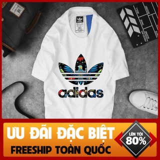 Big Size - Áo Phông Adidas Chính Hãng From Châu Âu Nam Nữ Tay Ngắn Cổ Tròn, Cotton Mịn Mát, Giá Rẻ - Chất Lượng Số 286