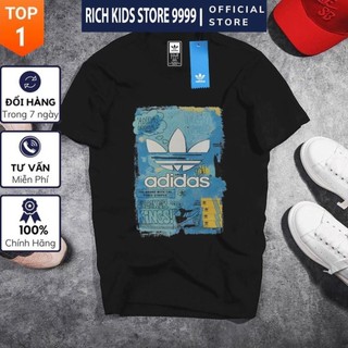 Áo Phông Adidas Chính Hãng From Châu Âu Nam Nữ Tay Ngắn Cổ Tròn, Cotton Mịn Mát, Giá Rẻ - Chất Lượng - Big Size Số 112
