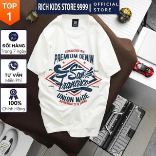 Áo Phông Chính Hãng From Châu Âu Nam Nữ Tay Ngắn Cổ Tròn, Cotton Mịn Mát, Giá Rẻ - Chất Lượng - Big Size Số 120