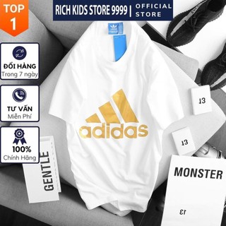 Áo Phông Adidas Chính Hãng From Châu Âu Nam Nữ Tay Ngắn Cổ Tròn, Cotton Mịn Mát, Giá Rẻ - Chất Lượng - Big Size Số 129