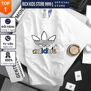 Áo Phông Adidas Chính Hãng From Châu Âu Nam Nữ Tay Ngắn Cổ Tròn, Cotton Mịn Mát, Giá Rẻ - Chất Lượng - Big Size Số 212