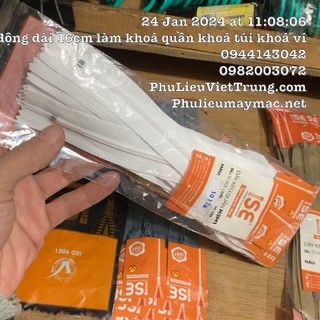Dây Khóa quần âu ISE tự động hãm - lố 12 cái #110202
