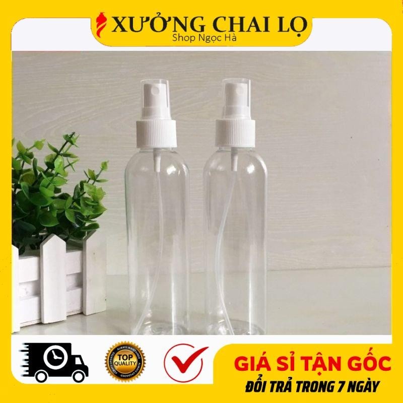 Chai Xịt Phun Sương ❣️BUÔN SỈ RẺ❣️ Chai Nhựa Pet Xịt Phun Sương 150ml,200ml,250ml,300ml Chiết Mỹ Phẩm