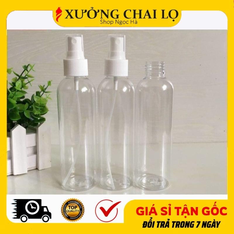 Chai Xịt Phun Sương ❣️BUÔN SỈ RẺ❣️ Chai Nhựa Pet Xịt Phun Sương 150ml,200ml,250ml,300ml Chiết Mỹ Phẩm