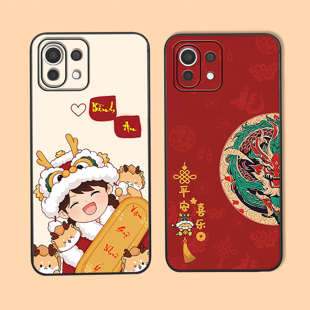 Ốp lưng Xiaomi Mi 11 / Mi 11T / Mi 11 Lite ốp tài lộc may mắn LUNA CASE