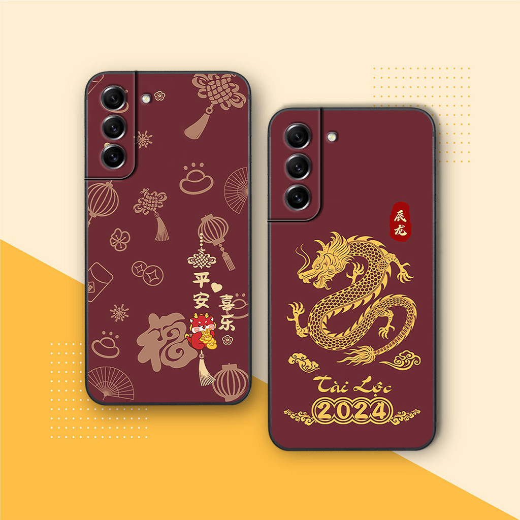 Ốp lưng Samsung S22 / S22 Plus / S22 Ultra / S22+ ốp tài lộc may mắn LUNA CASE