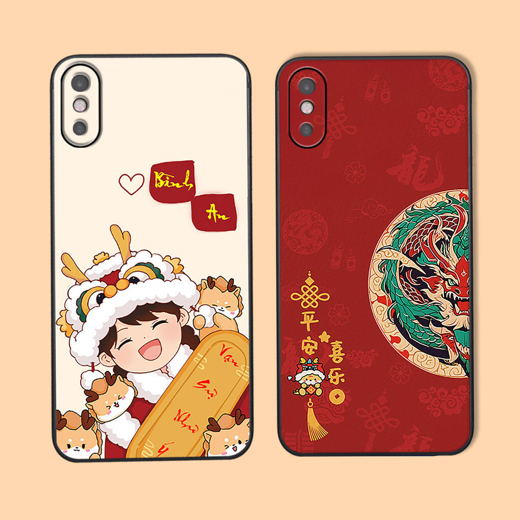 Ốp lưng Iphone X / XS / XR / XS MAX ốp tài lộc may mắn LUNA CASE