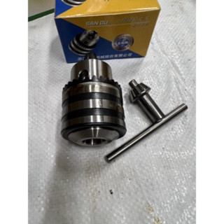 Đầu kẹp mũi khoan kẹp 3-16mm B18 măng ranh lỗ côn, có khoá mở đi kèm. Đức Thông Cơ Khí