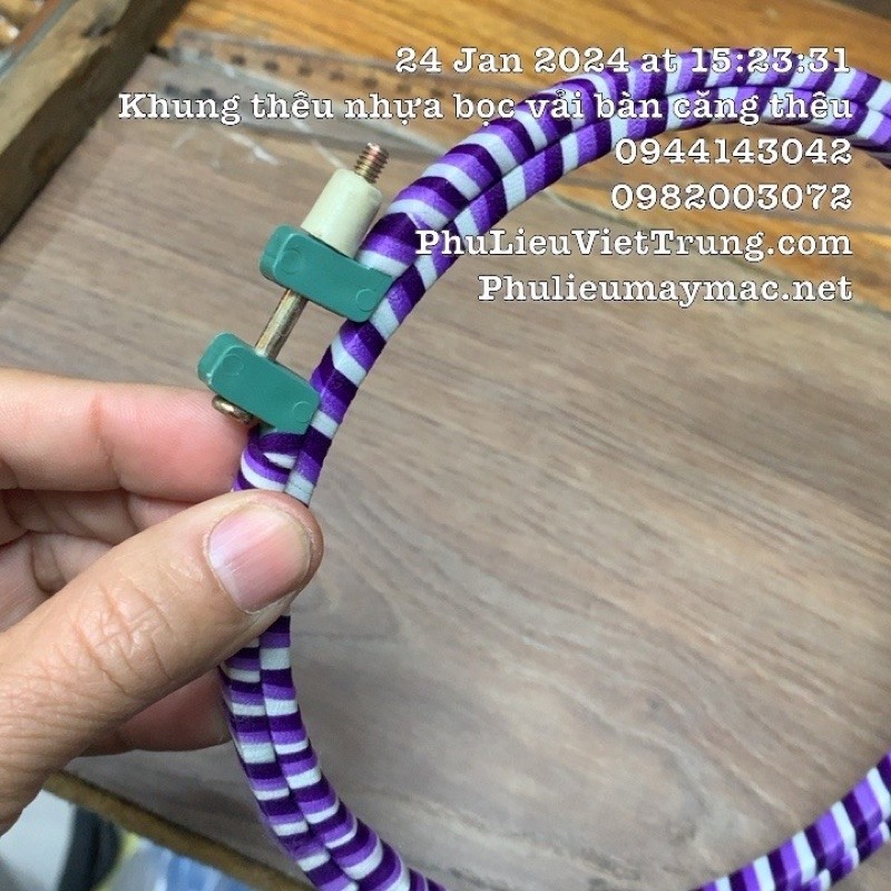 Khung Thêu, Bàn Căng Nhựa Từ ~9Cm - 27Cm - Cái Lẻ #120301