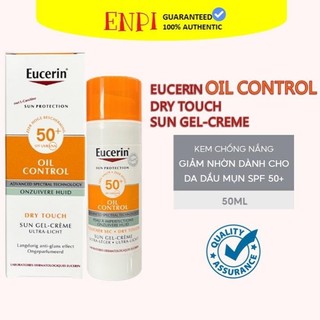 Kem chống nắng kiểm soát dầu Eucerin Oil Control Dry Touch Sun Gel-Creme SPF 50+