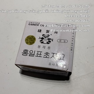 Phấn nến xịn trắng - 5 hộp phấn gấu bay màu #120104