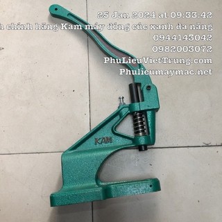 Máy Dập cúc bấm nhựa t3 t5 t8 hãng Kam chất lượng cao nặng 5kg 1cái máy Đóng khuy bọc vải Máy đính hạt trai #120801