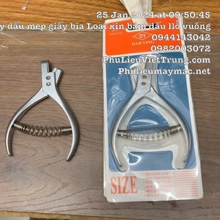 Kìm Bấm Dấu  Cái  Bấm Lỗ Dài #120104