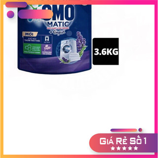 Bột giặt túi omo mactic 3,6 kg cửa trước