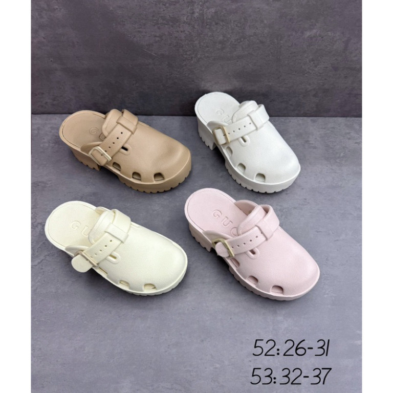 Sục guccii mới độn đế cho bé cực đẹp SIÊU NHẸ chất xốp ảnh thật