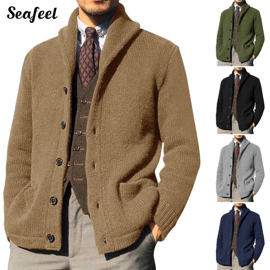 Sf_ Áo Len Cardigan Ve Áo
