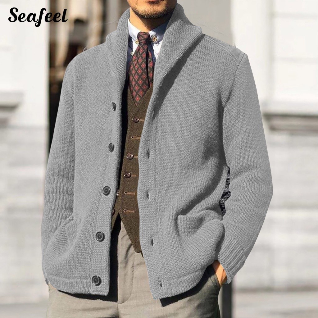 Sf_ Áo Len Cardigan Ve Áo